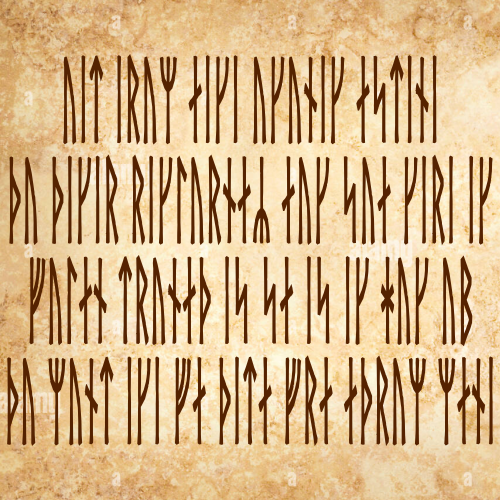 Writing in Younger Futhark – the “Viking” runes